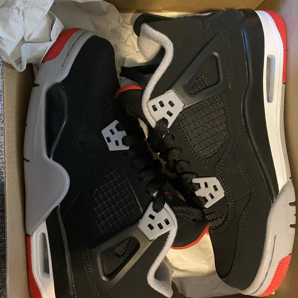 Air jordan bred 4 - Picture 3 of 4